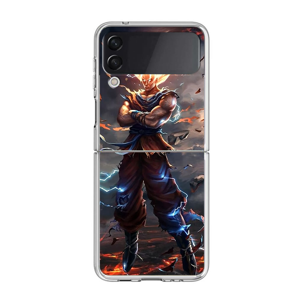 Evil Goku Samsung Galaxy Z Flip 3 Case