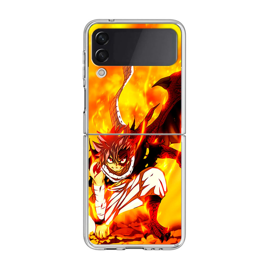 Fairy Tail Natsu Dragneel End Samsung Galaxy Z Flip 3 Case