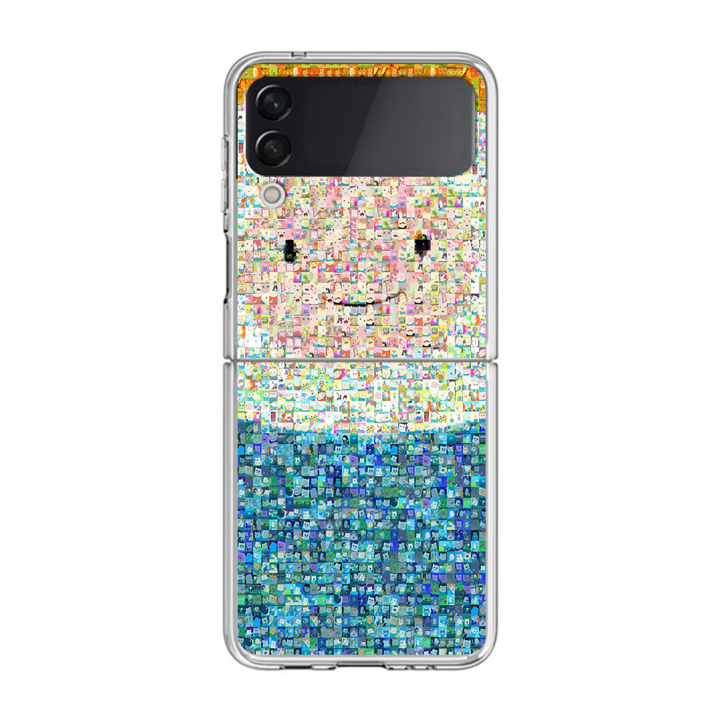 Finn Collage Samsung Galaxy Z Flip 3 Case