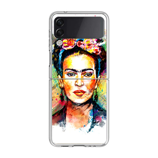 Frida Kahlo Painting Art Samsung Galaxy Z Flip 3 Case