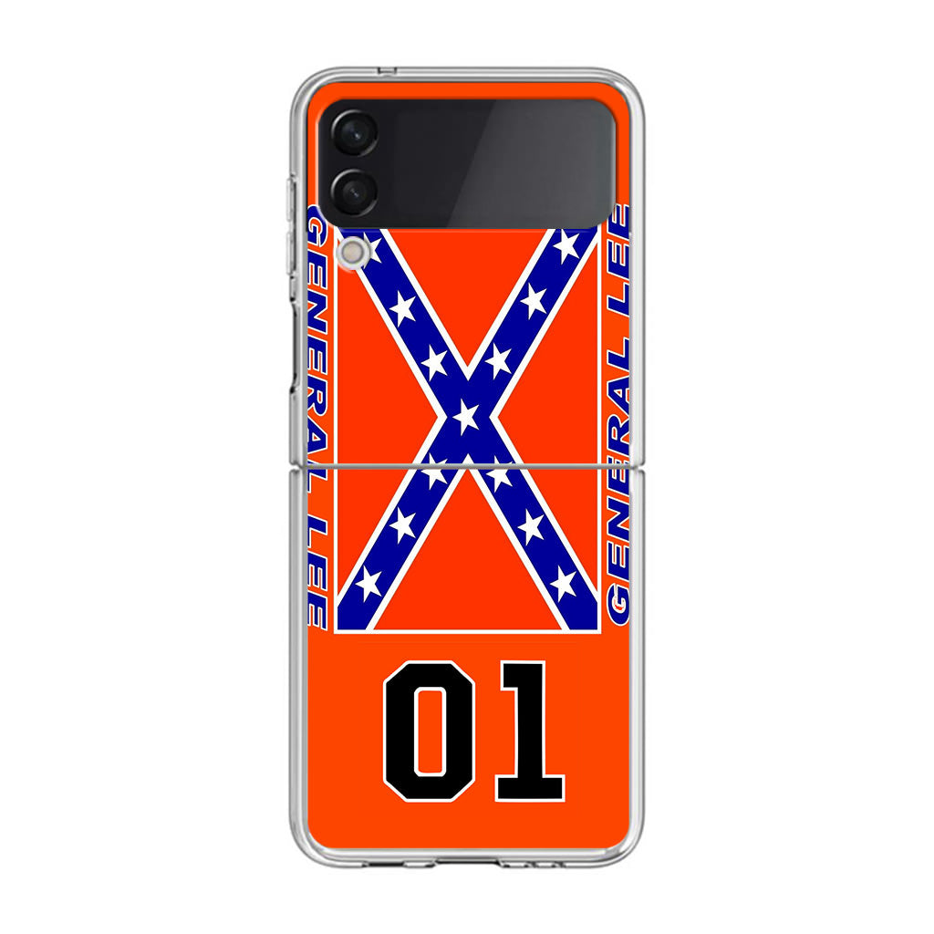 General Lee Roof 01 Samsung Galaxy Z Flip 3 Case