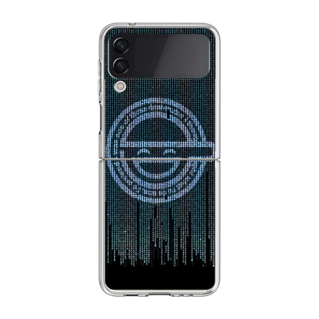 Ghost In The Shell Laughing Man Samsung Galaxy Z Flip 3 Case