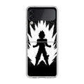Goku Super Saiyan Black White Samsung Galaxy Z Flip 3 Case
