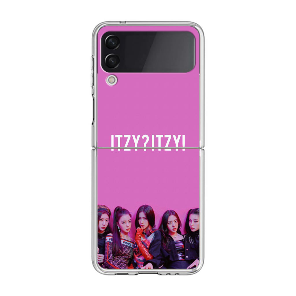 Itzy Poster Samsung Galaxy Z Flip 3 Case