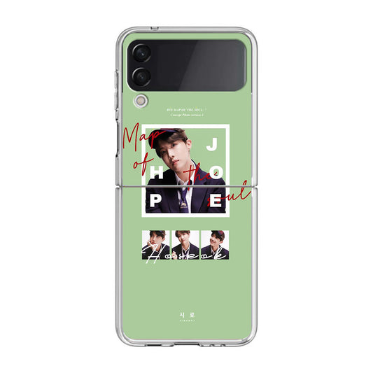 J Hope Map of The Soul BTS Samsung Galaxy Z Flip 3 Case