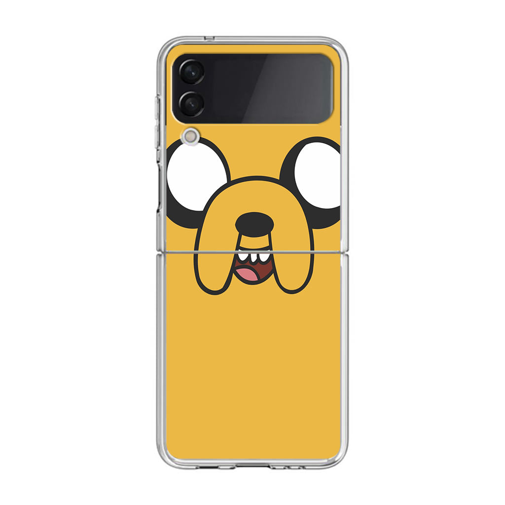 Jake The Dog Face Samsung Galaxy Z Flip 3 Case