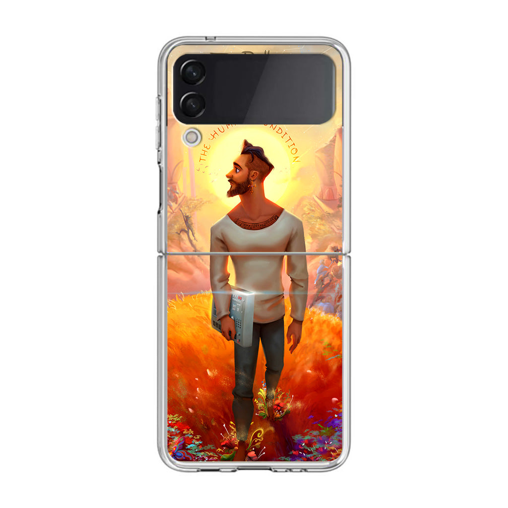 Jon Bellion The Human Condition Samsung Galaxy Z Flip 3 Case