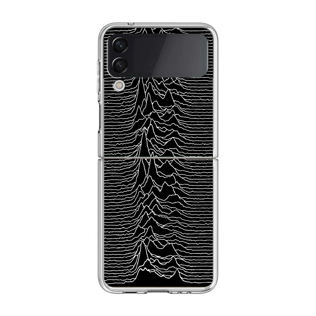 Joy Division Unknown Pleasures Samsung Galaxy Z Flip 3 Case