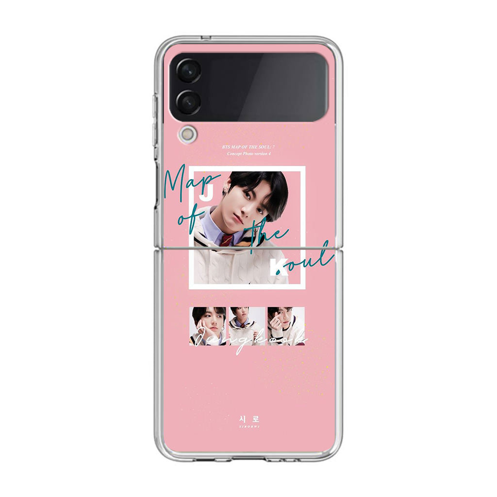 Jungkook Map Of The Soul BTS Samsung Galaxy Z Flip 3 Case