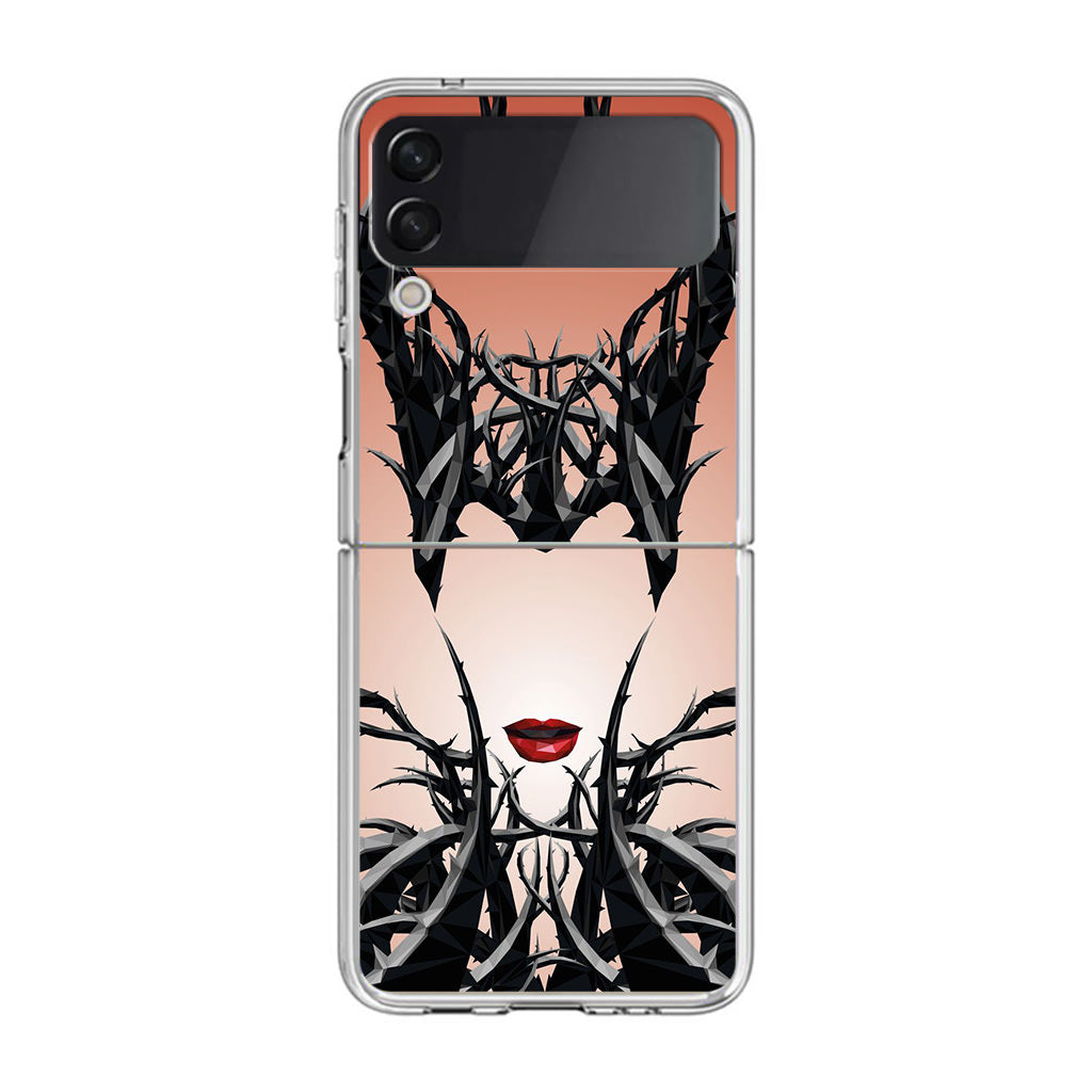 Maleficent Art Samsung Galaxy Z Flip 3 Case