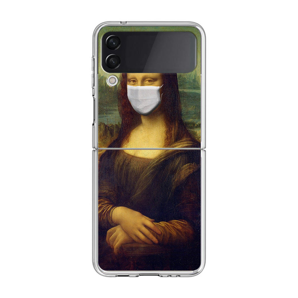 Monalisa In Pandemic Samsung Galaxy Z Flip 3 Case