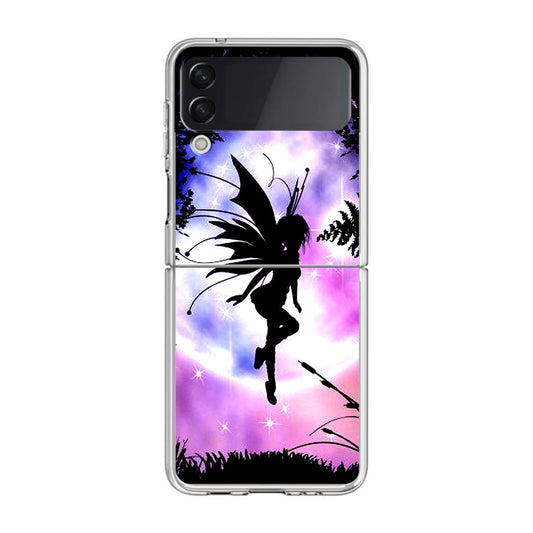 Moon Fairy Angel Samsung Galaxy Z Flip 3 Case