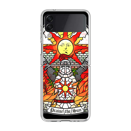 Praise The Sun Art Samsung Galaxy Z Flip 3 Case