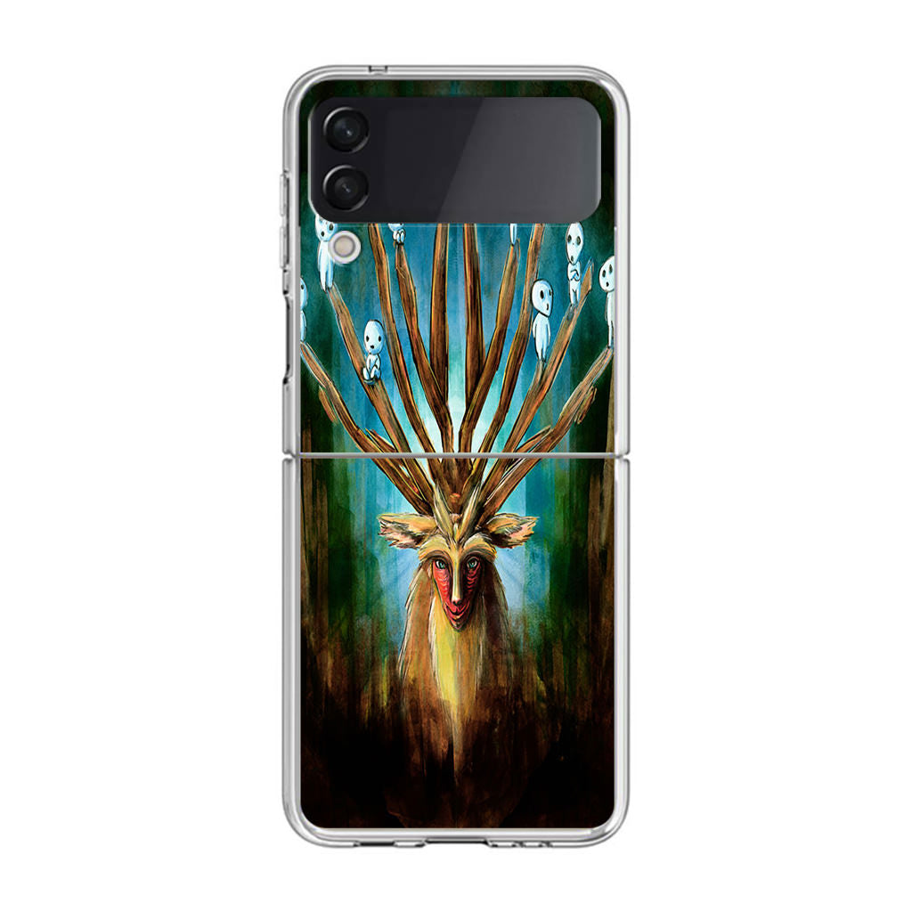 Princess Mononoke Forest Spirit Samsung Galaxy Z Flip 3 Case