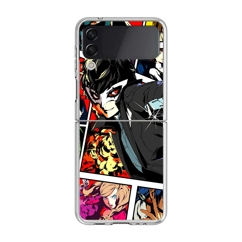 Protagonist Collage Art Samsung Galaxy Z Flip 3 Case