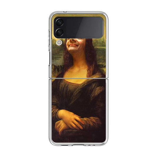 Rowan Atkinson Monalisa Funny Samsung Galaxy Z Flip 3 Case