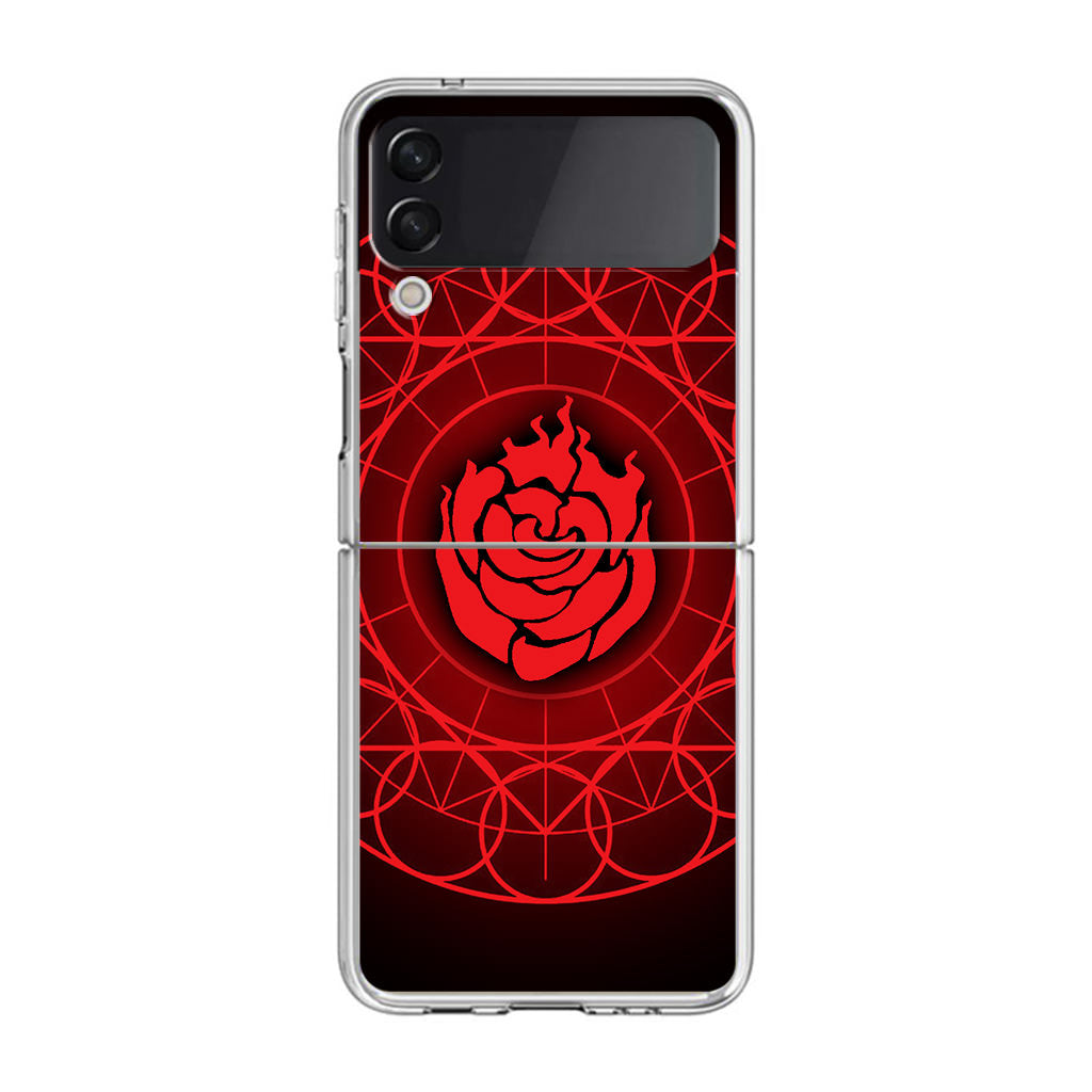 Ruby Rose Symbol RWBY Samsung Galaxy Z Flip 3 Case