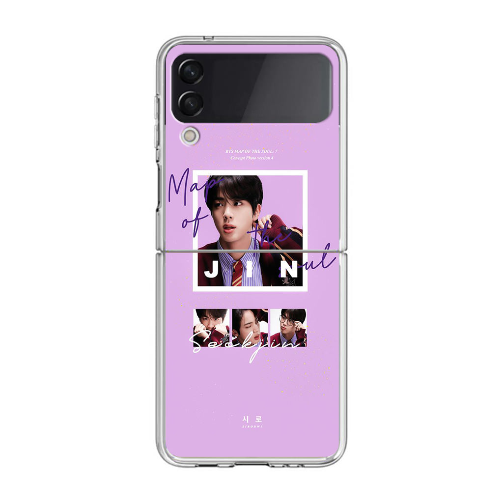 Seokjin Map Of The Soul BTS Samsung Galaxy Z Flip 3 Case