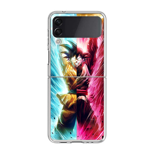 Spirit Bomb Split Goku Dragon Ball Samsung Galaxy Z Flip 3 Case