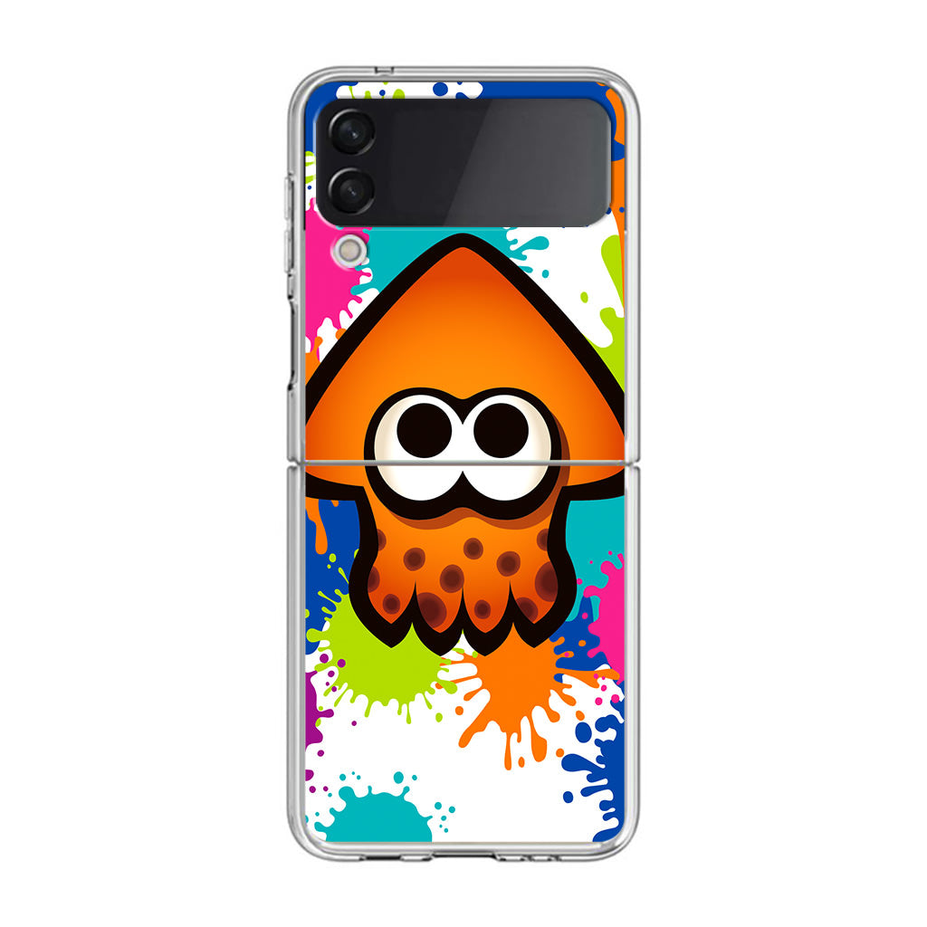 Splatoon Squid Samsung Galaxy Z Flip 3 Case