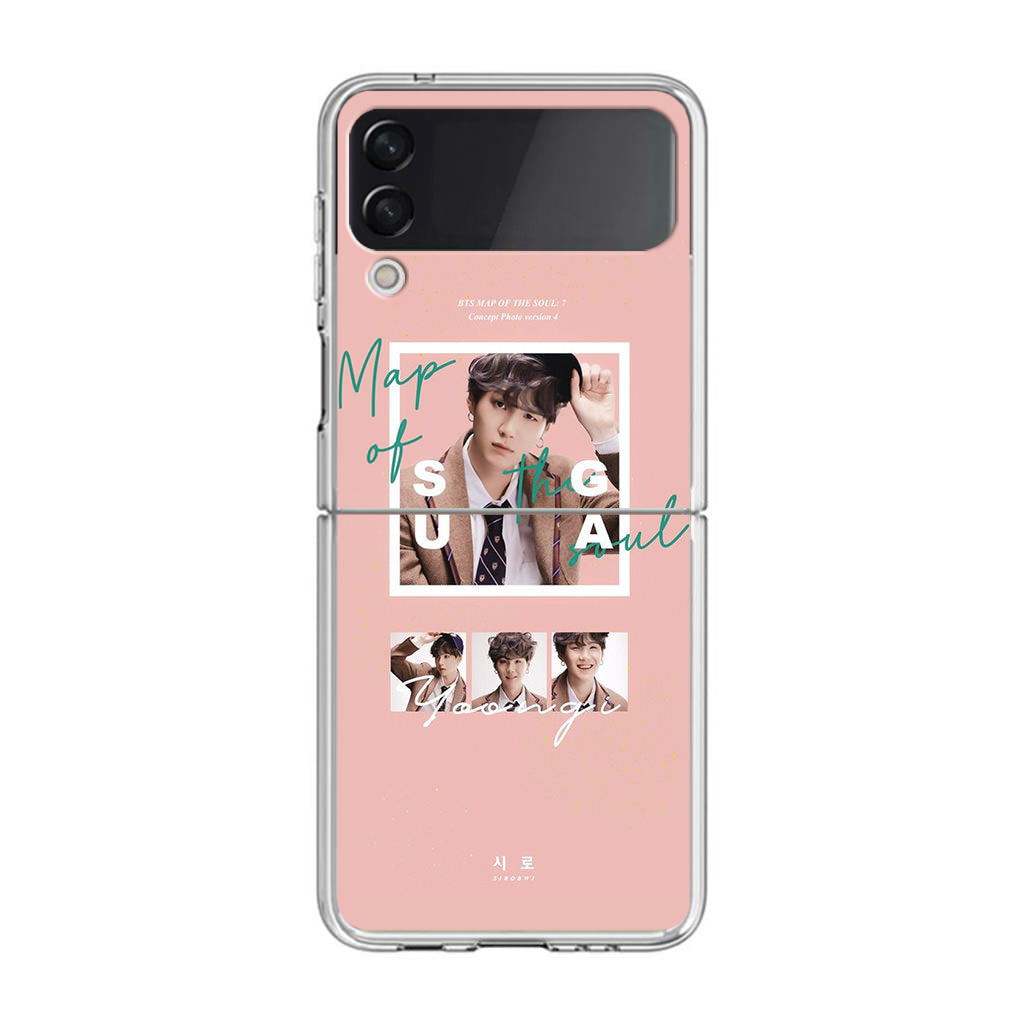 Suga Map Of The Soul BTS Samsung Galaxy Z Flip 3 Case