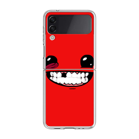 Super Meat Boy Samsung Galaxy Z Flip 3 Case