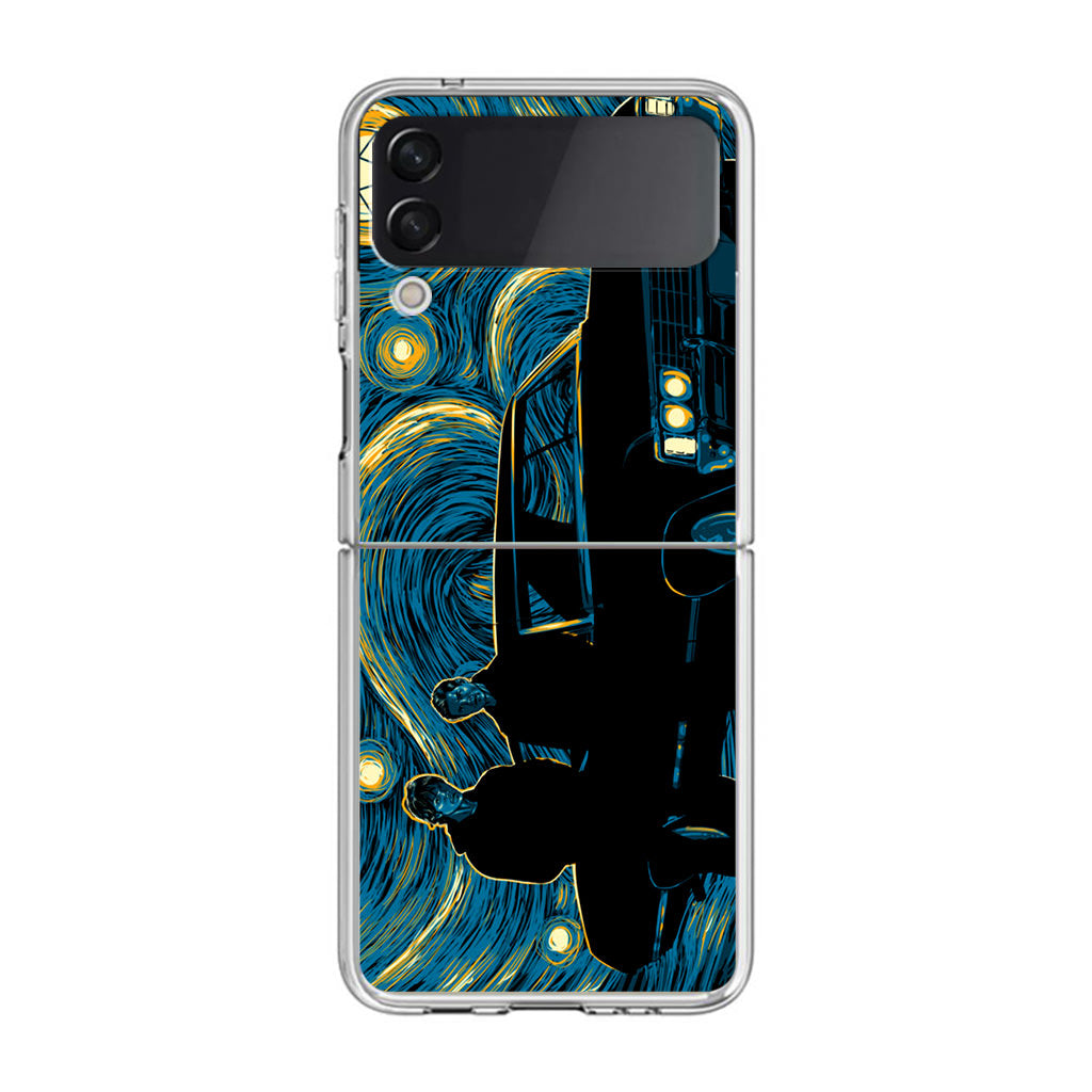 Supernatural At Starry Night Samsung Galaxy Z Flip 3 Case