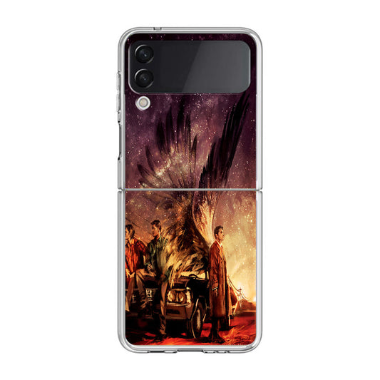 Supernatural Painting Art Samsung Galaxy Z Flip 3 Case