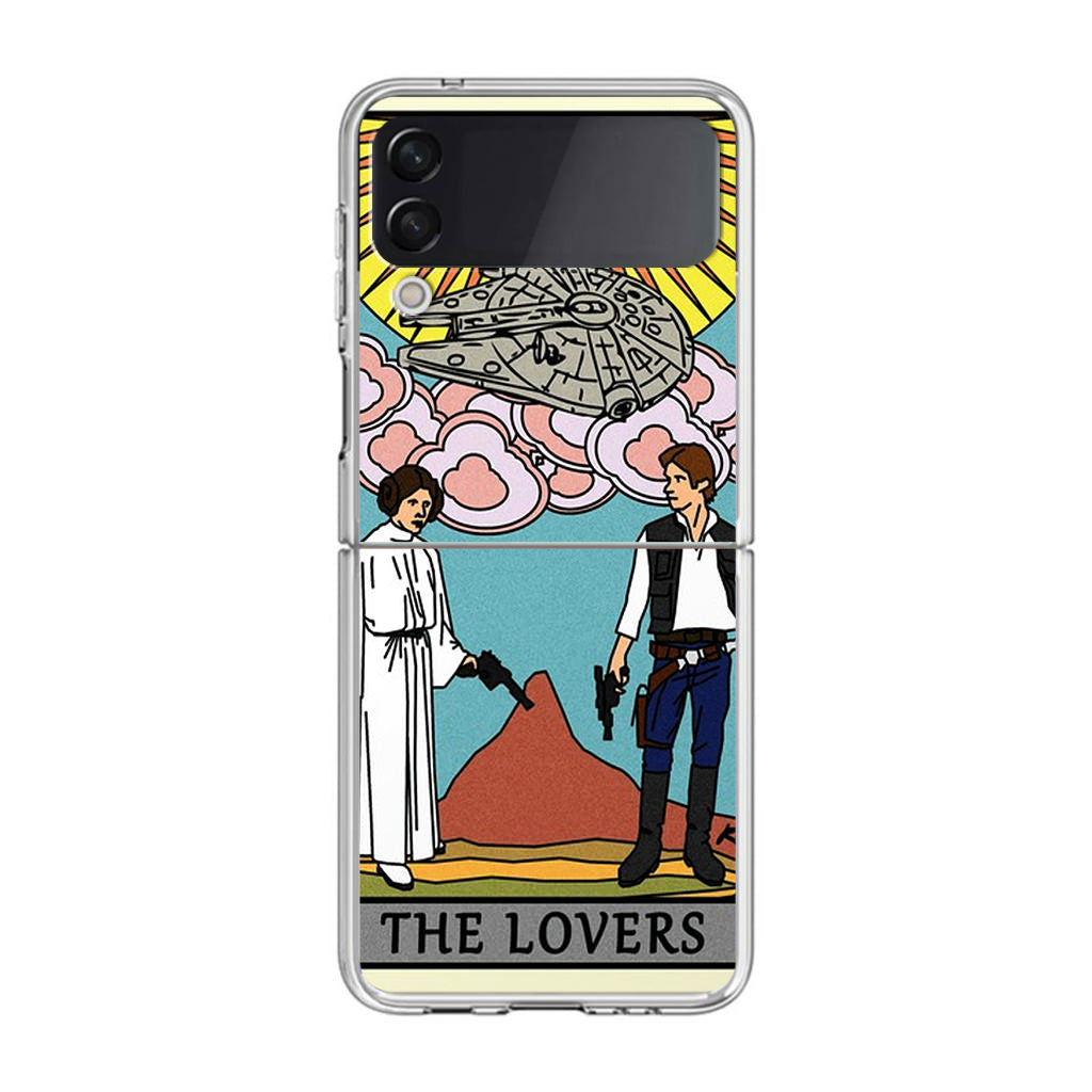 The Lovers Tarot Card Samsung Galaxy Z Flip 3 Case