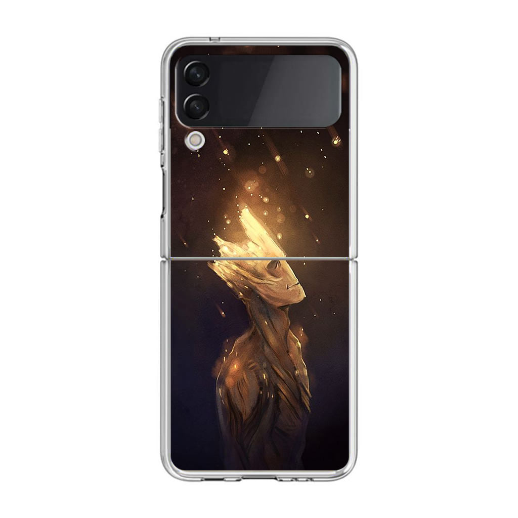 The Young Groot Samsung Galaxy Z Flip 3 Case