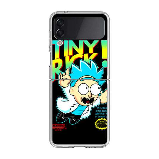 Tiny Rick Let Me Out Samsung Galaxy Z Flip 3 Case