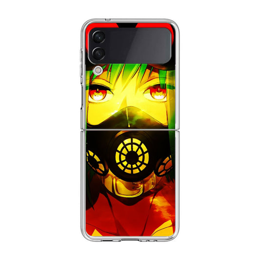 Vocaloid Gas Mask Gumi Samsung Galaxy Z Flip 3 Case
