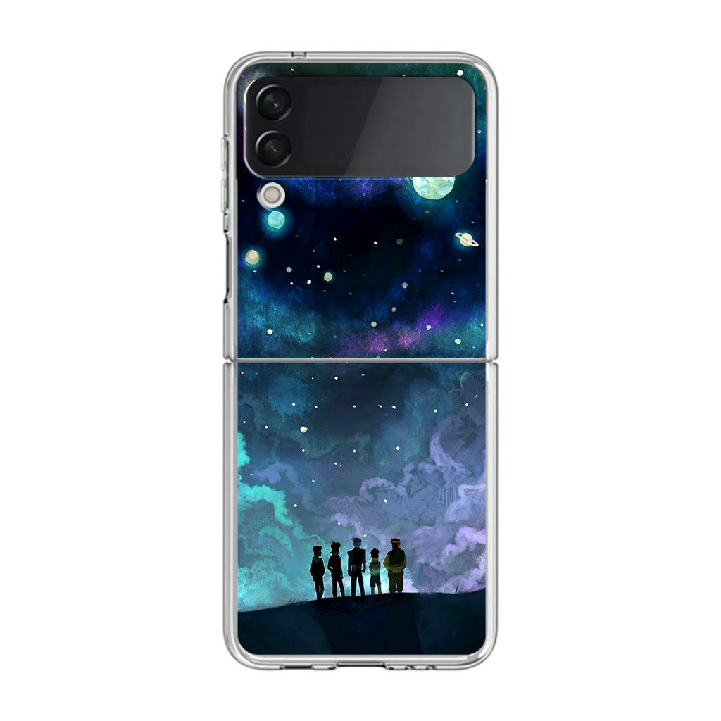 Voltron In Space Nebula Samsung Galaxy Z Flip 4 Case