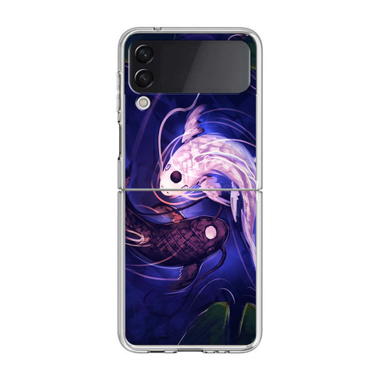 Yin And Yang Fish Avatar The Last Airbender Samsung Galaxy Z Flip 4 Case