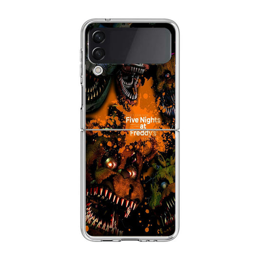 Five Nights at Freddy's Scary Samsung Galaxy Z Flip 4 Case