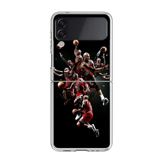 Michael Jordan Best Moment Samsung Galaxy Z Flip 3 Case
