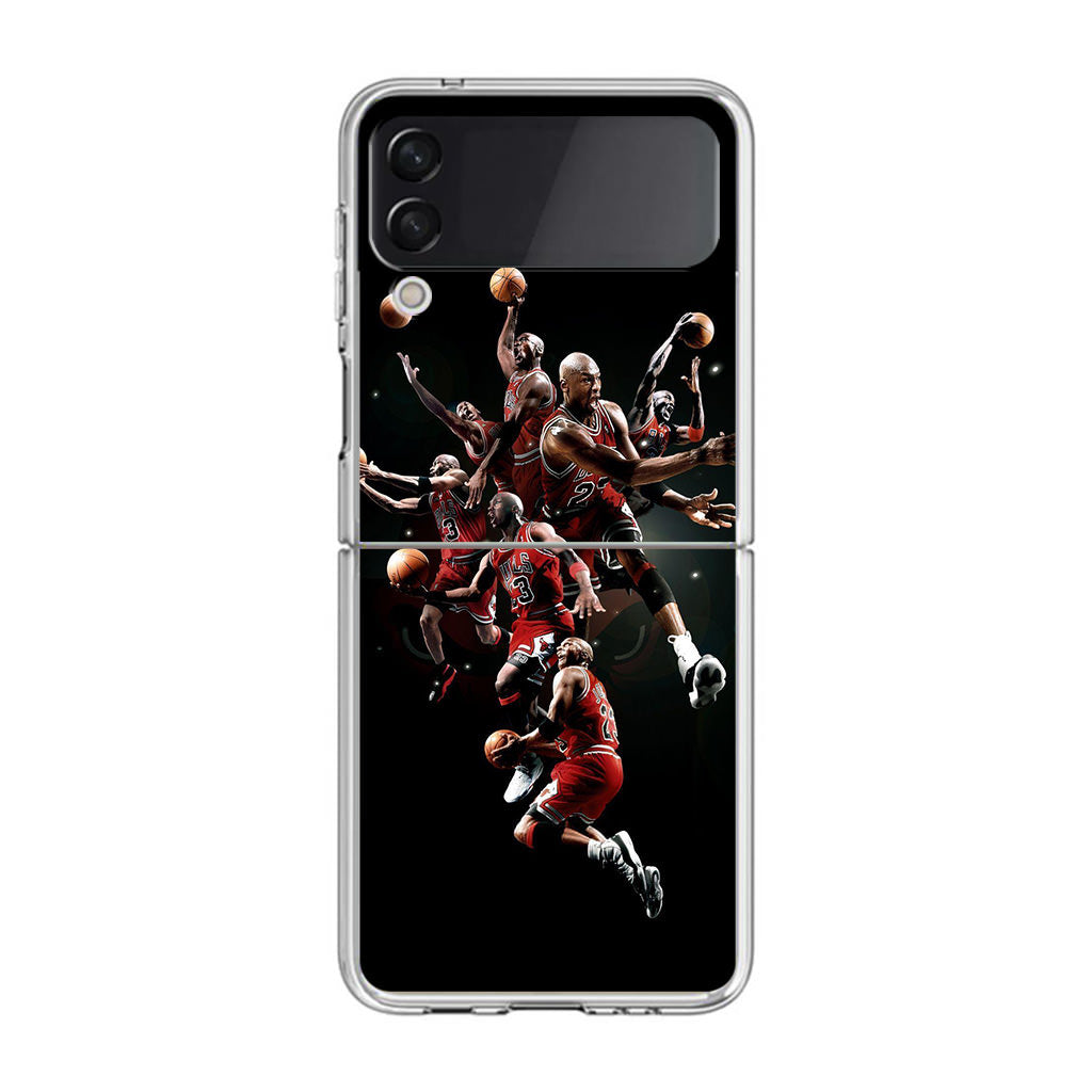 Michael Jordan Best Moment Samsung Galaxy Z Flip 4 Case