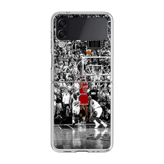 Michael Jordan Epic Shoot Samsung Galaxy Z Flip 3 Case