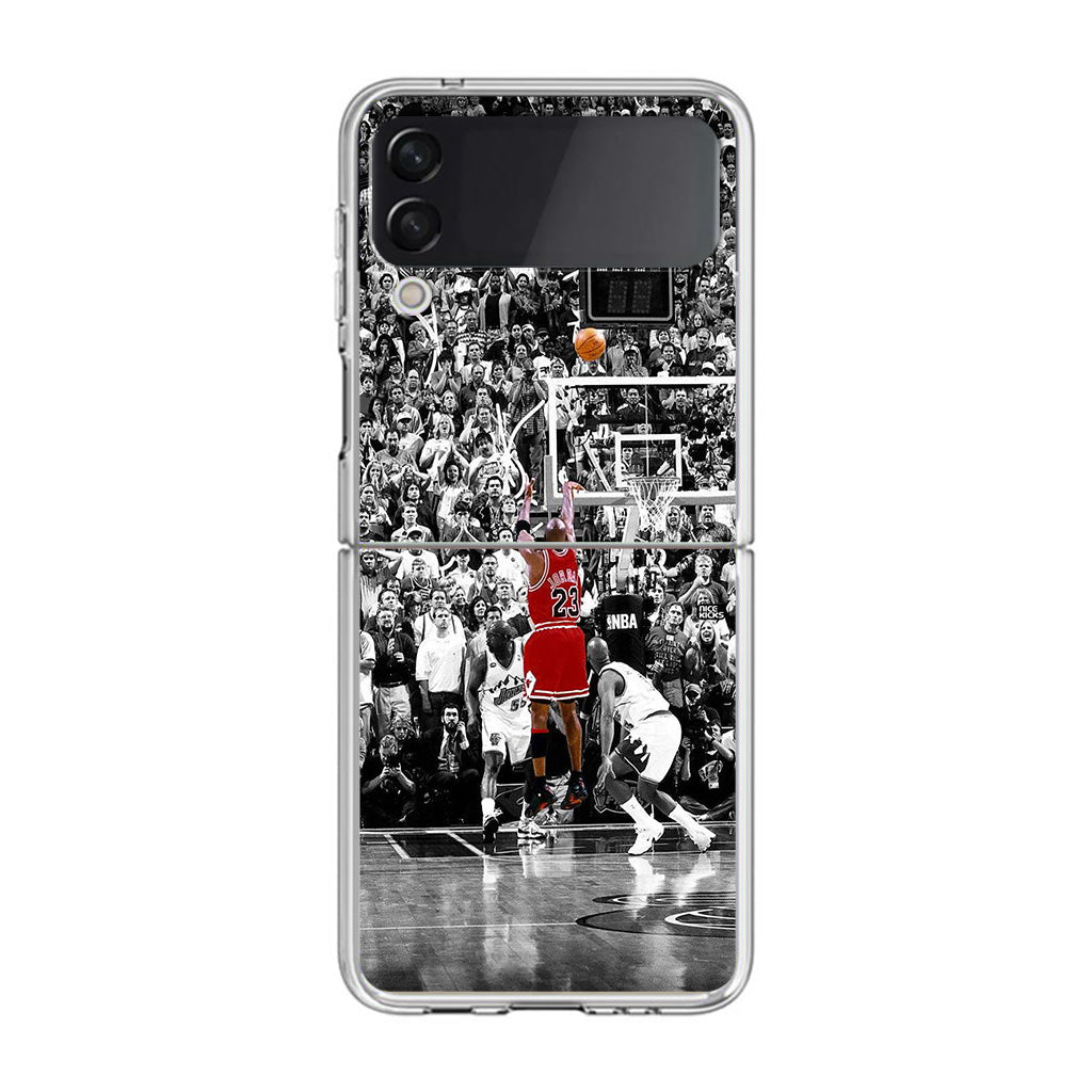 Michael Jordan Epic Shoot Samsung Galaxy Z Flip 4 Case