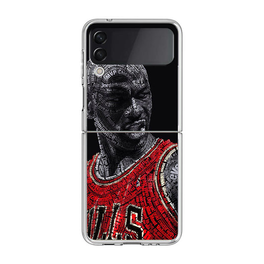 Michael Jordan The Legend Samsung Galaxy Z Flip 3 Case