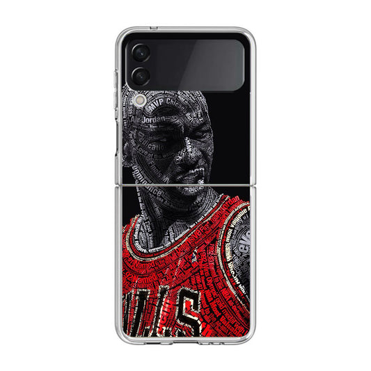 Michael Jordan The Legend Samsung Galaxy Z Flip 4 Case