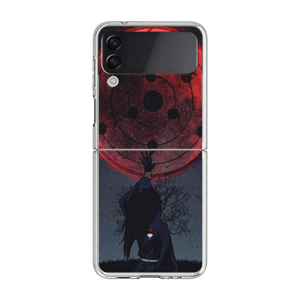 Madara Eye Of The Moon Plan Samsung Galaxy Z Flip 3 Case