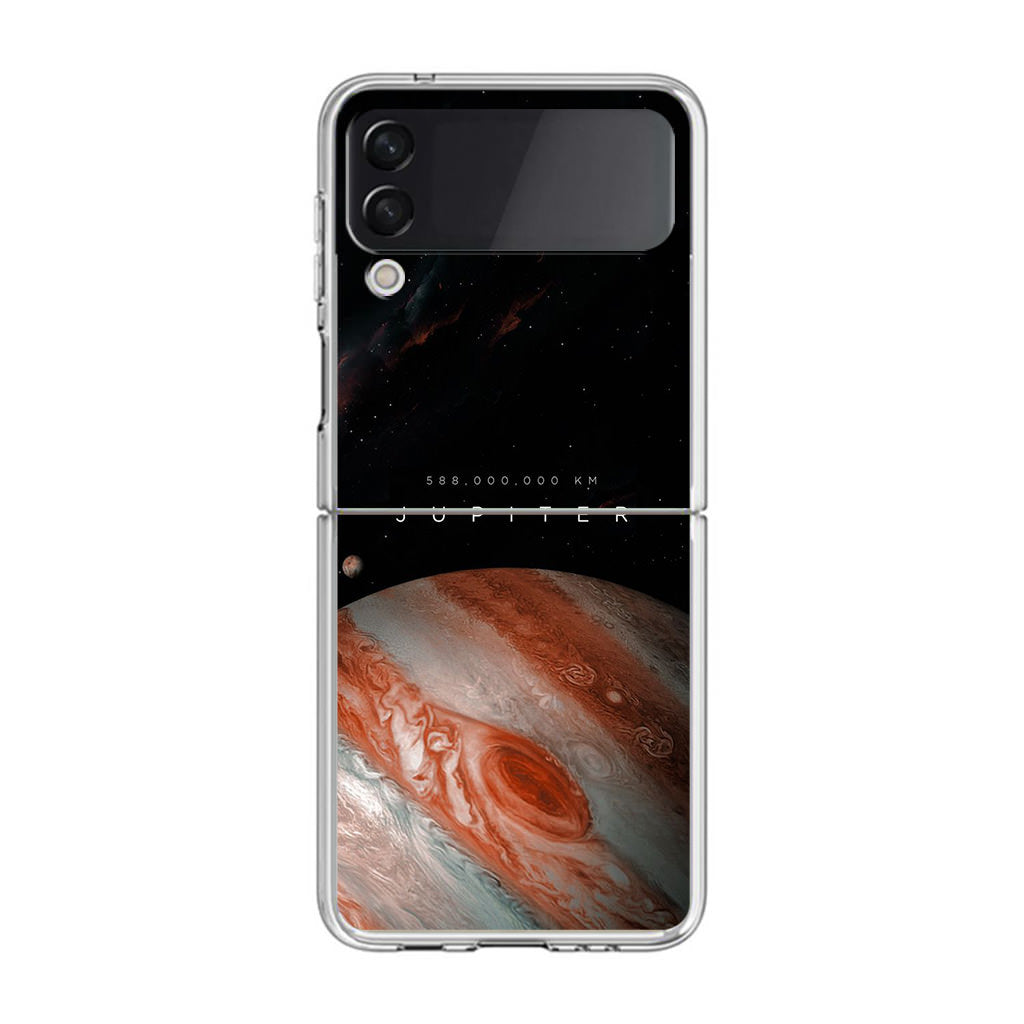 Planet Jupiter Samsung Galaxy Z Flip 3 Case