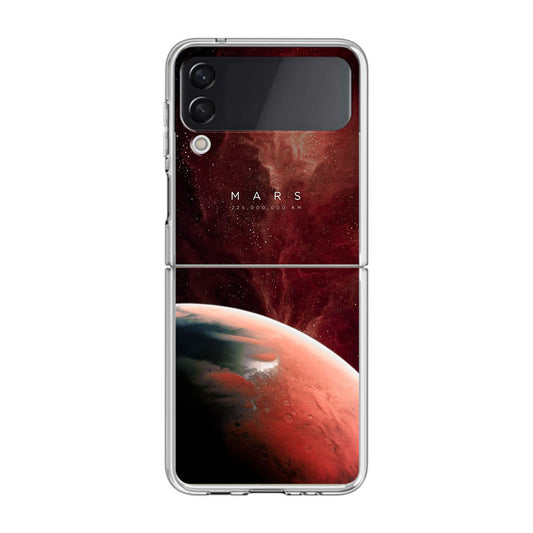 Planet Mars Samsung Galaxy Z Flip 3 Case