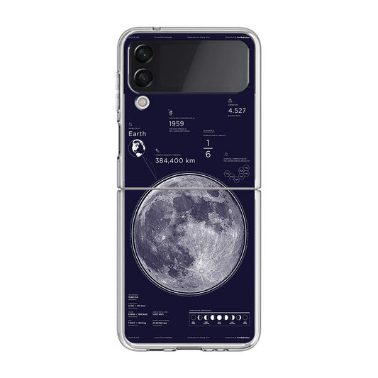 The Moon Samsung Galaxy Z Flip 3 Case