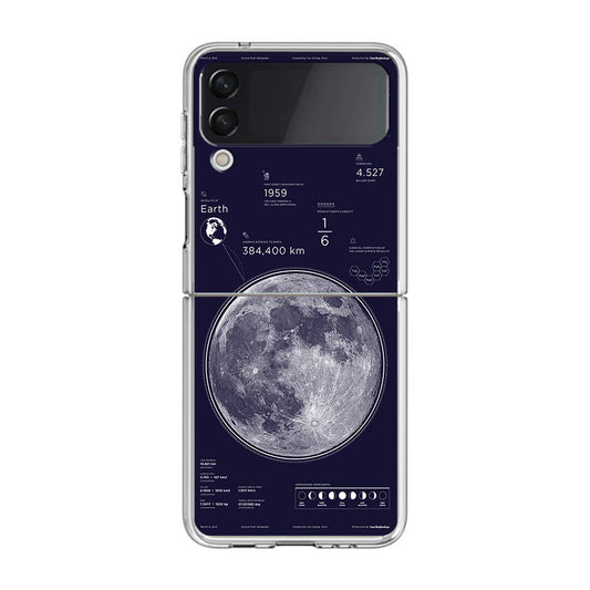 The Moon Samsung Galaxy Z Flip 4 Case