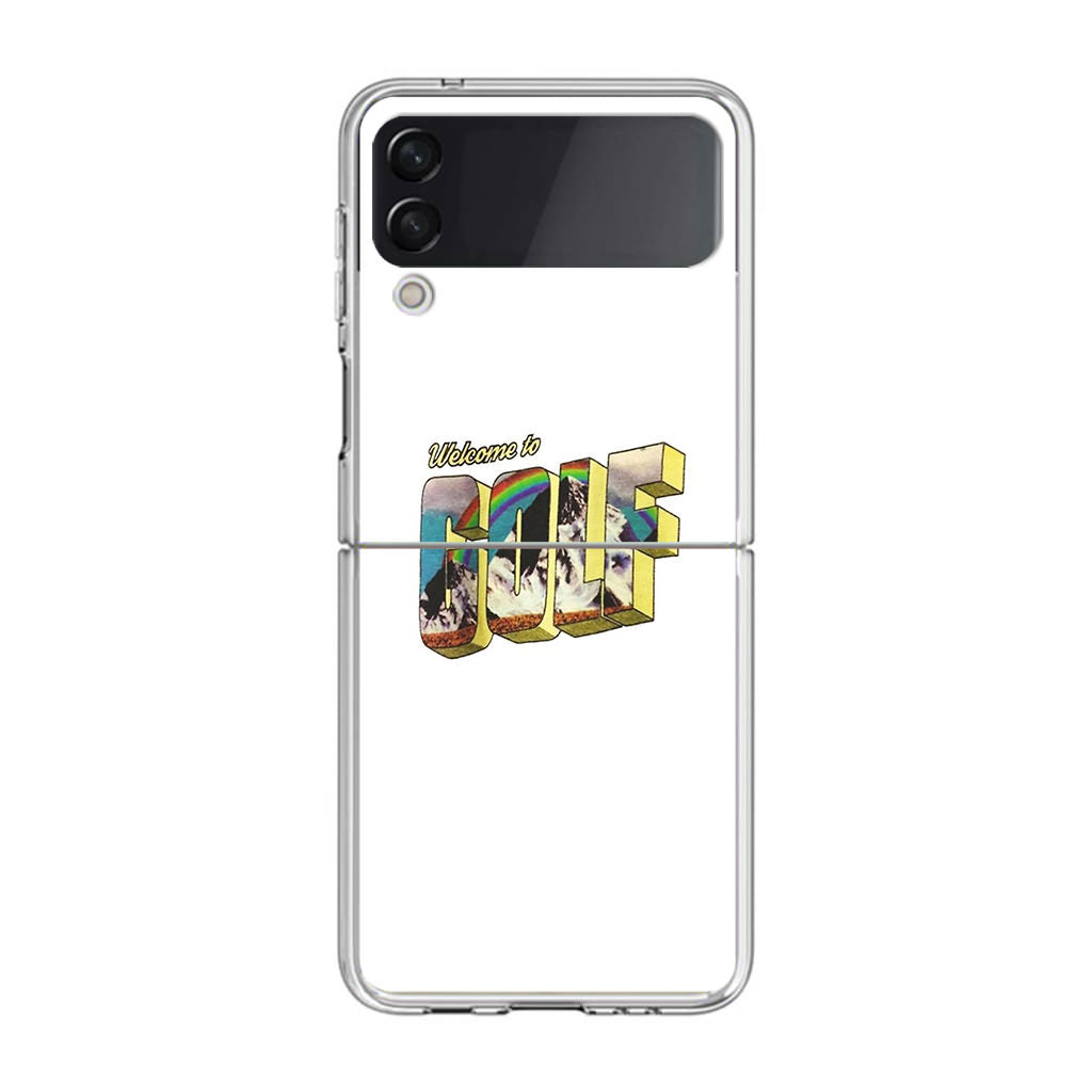 Welcome To GOLF Samsung Galaxy Z Flip 3 Case