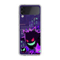 Gengar Pixel Art Samsung Galaxy Z Flip 4 Case