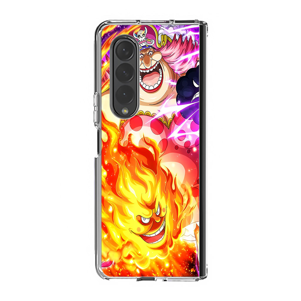 Big Mom With Prometheus And Zeus Samsung Galaxy Z Fold 3 Case