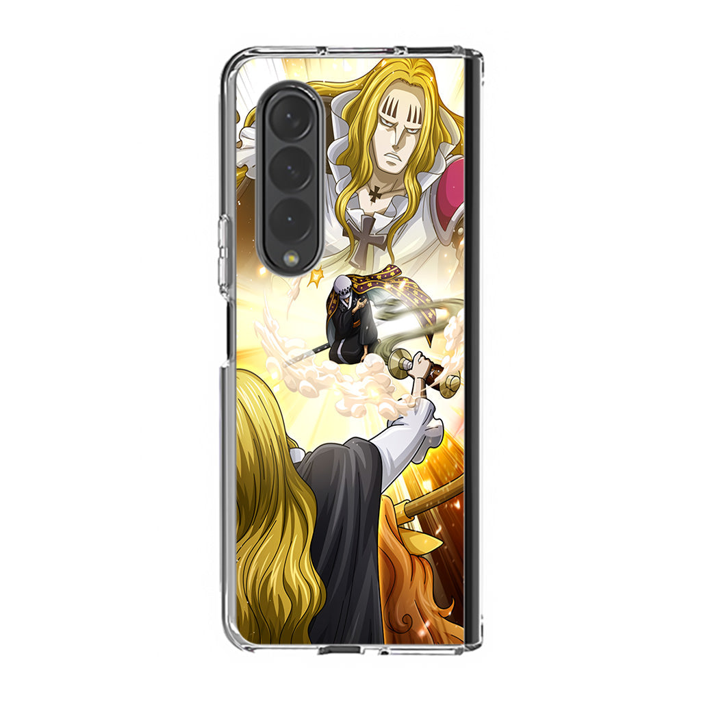 Hawkins Attacks Trafalgar Law Samsung Galaxy Z Fold 3 Case